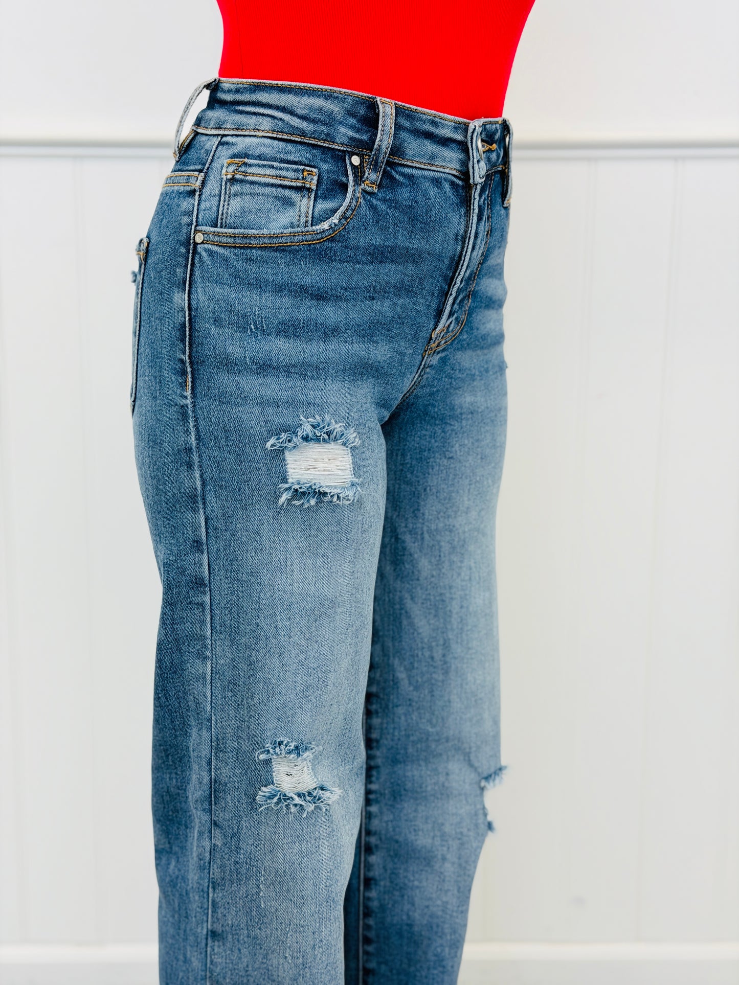 Risen Vanessa Vintage Wide Leg Jeans (Reg & Plus)