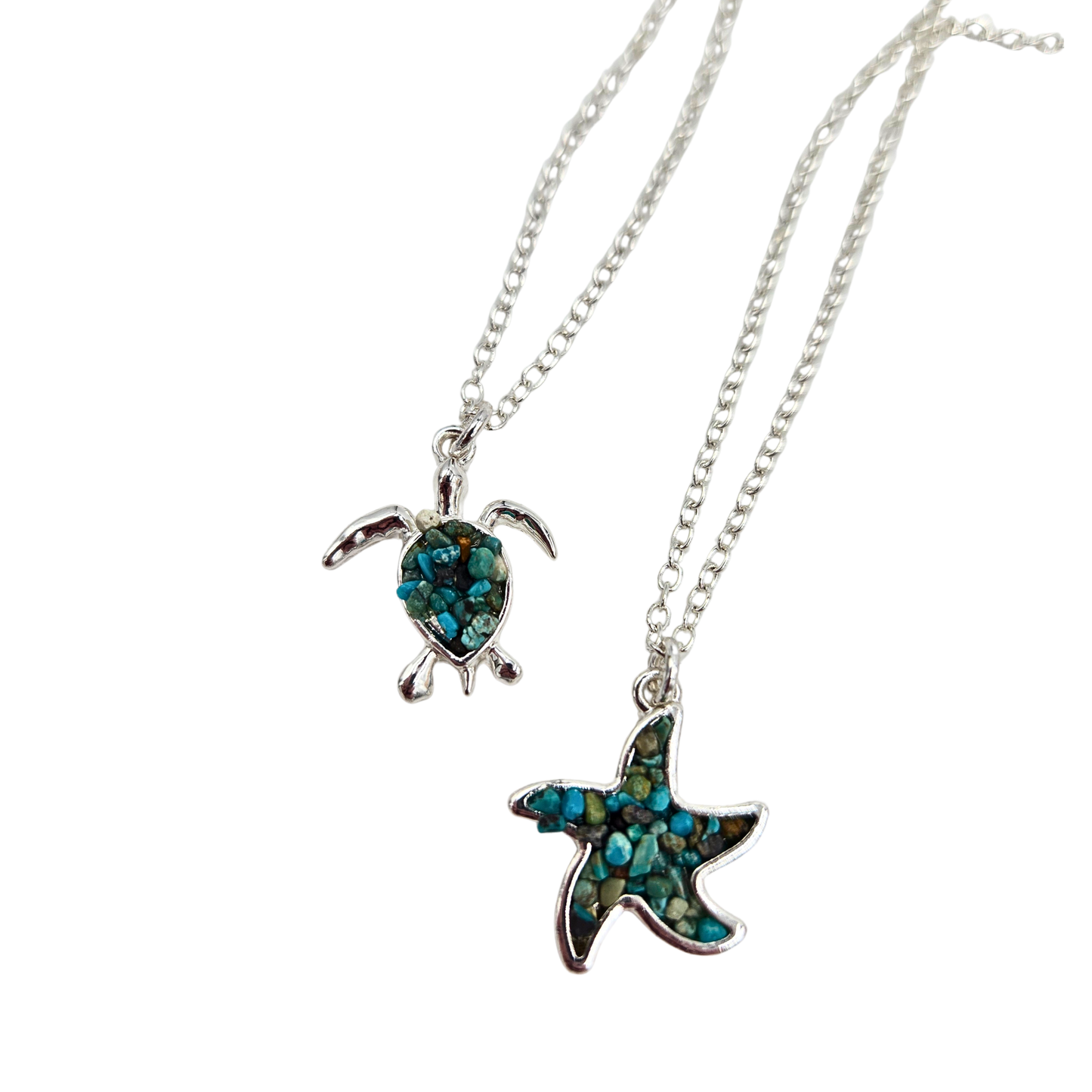 Aqua Stone Anklet (2 styles)