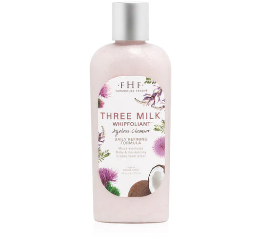 Three Milk Whipfoliant Ageless Cleanser 6 oz