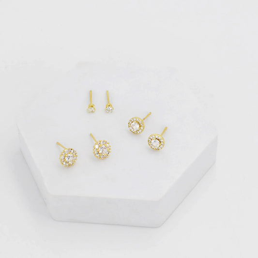 TJ - Little Diamond Stud Set