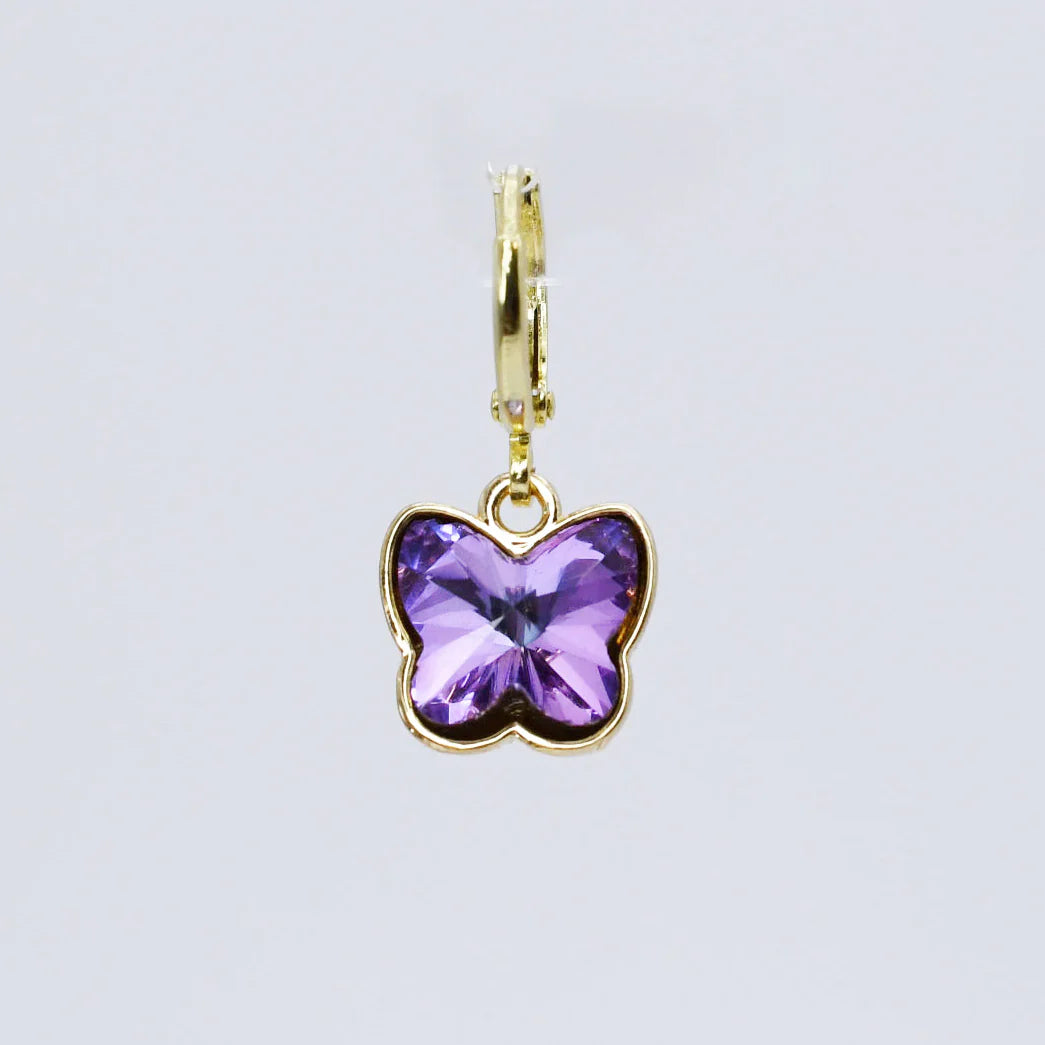 TJ  -  Petite Chunky Butterfly Charm - 2 Colors