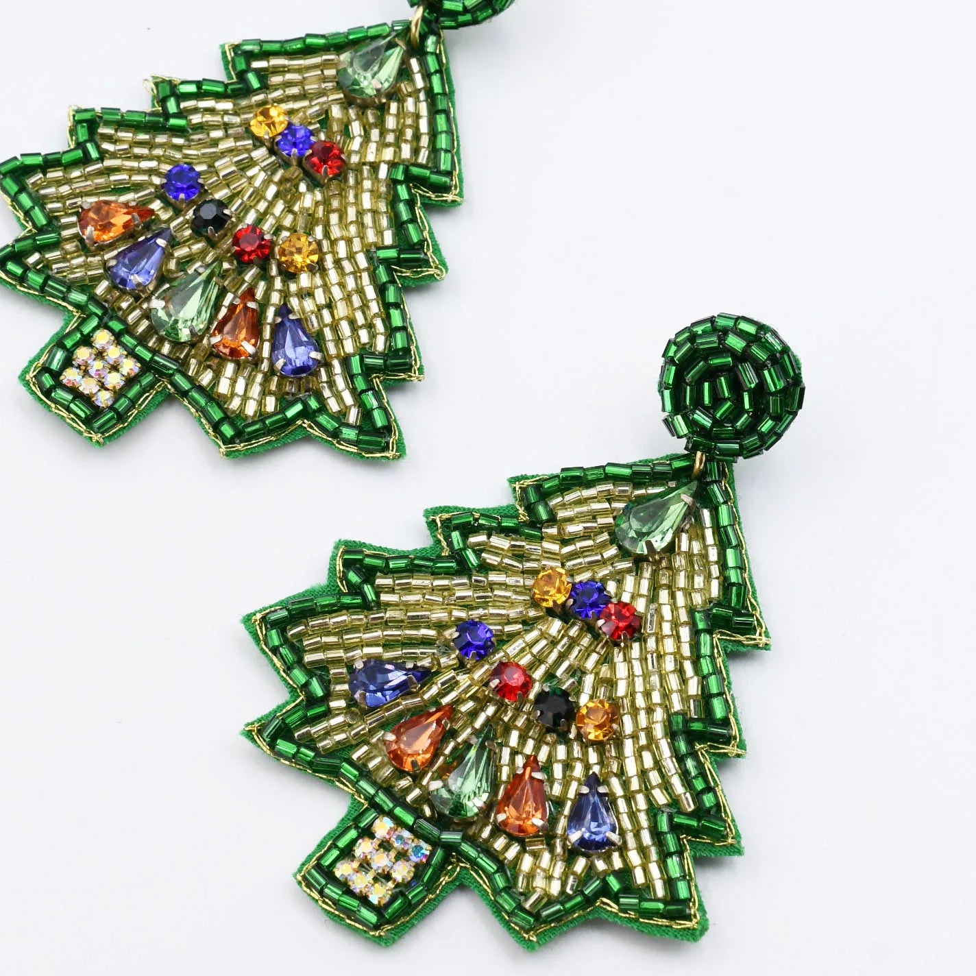 TJ - Holiday Pine Tree Earrings