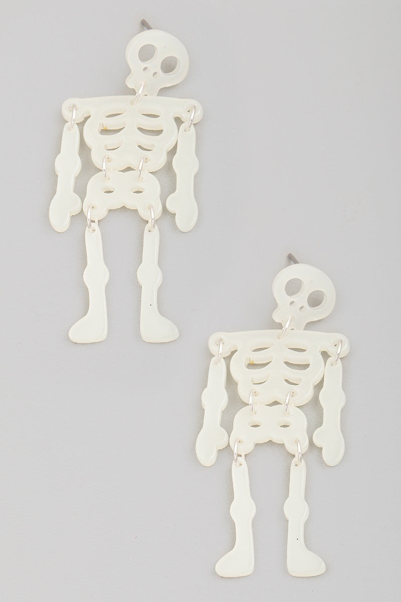 Dancing Skeleton Earrings - 3 Colors