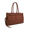 Eunice Distressed Faux Leather Tote Handbag- 4 Colors