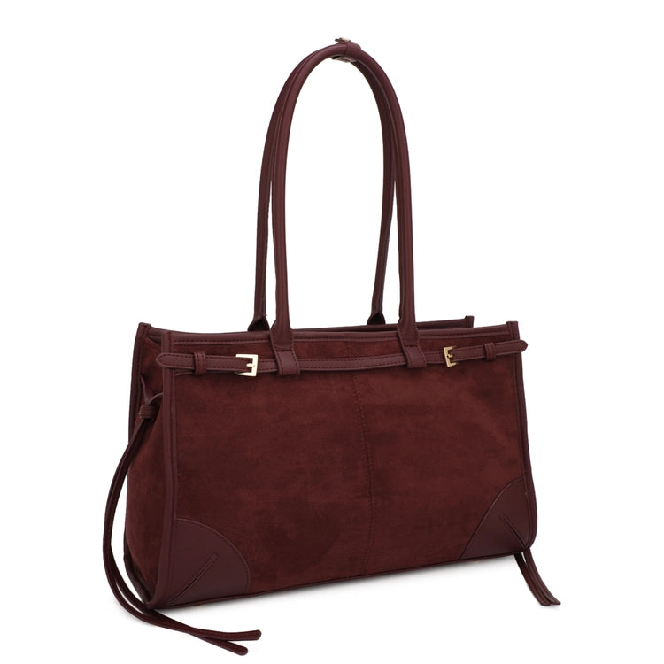 Eunice Suede Tote Handbag- 5 Colors