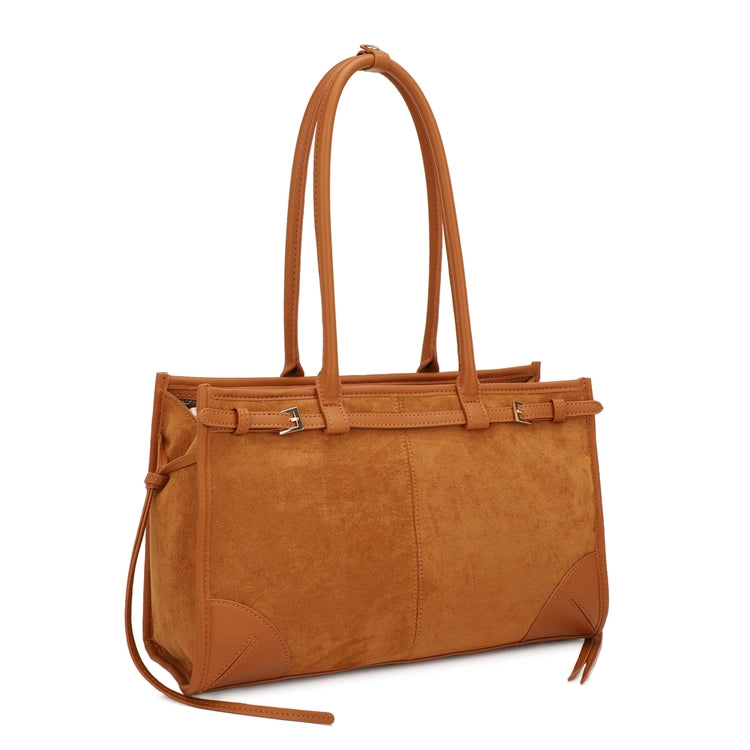 Eunice Suede Tote Handbag- 5 Colors