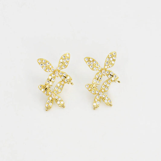 TJ - Double Chic Butterfly Earrings