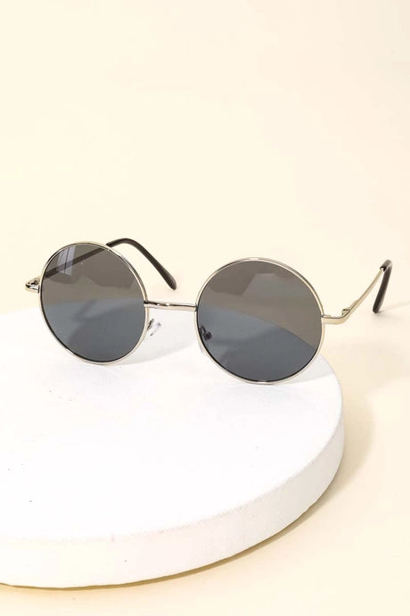 Retro Round Sunglasses- 4 Colors