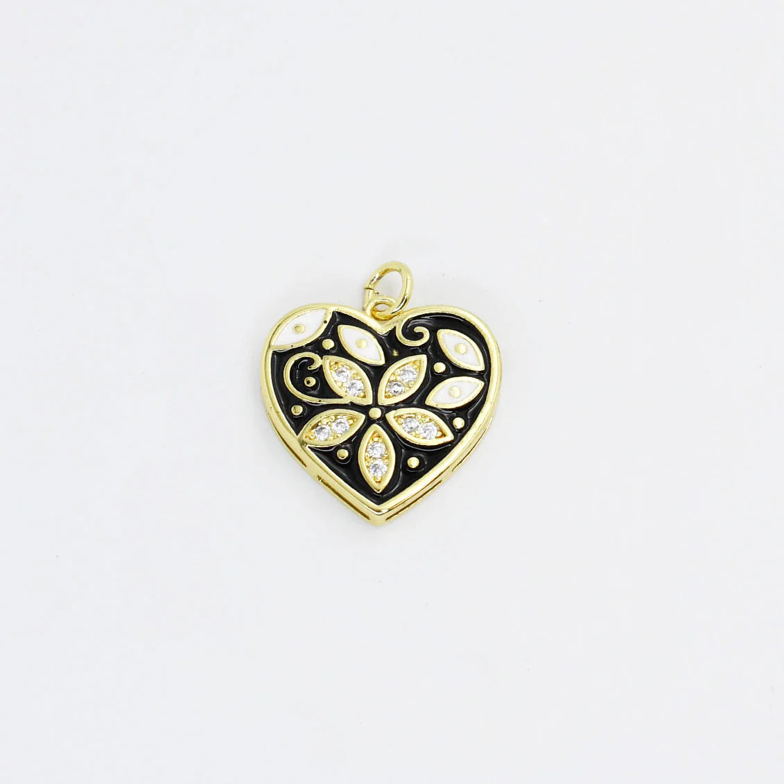 TJ - Black Heart Charm