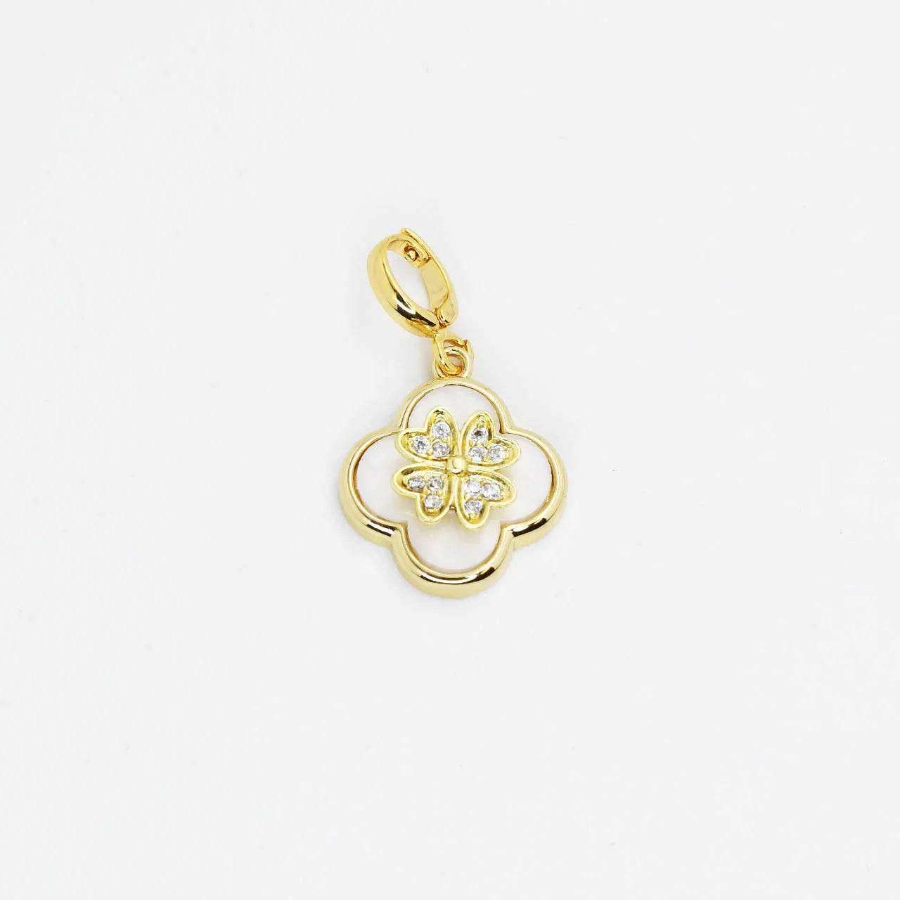 TJ - Trebol Flower Charm