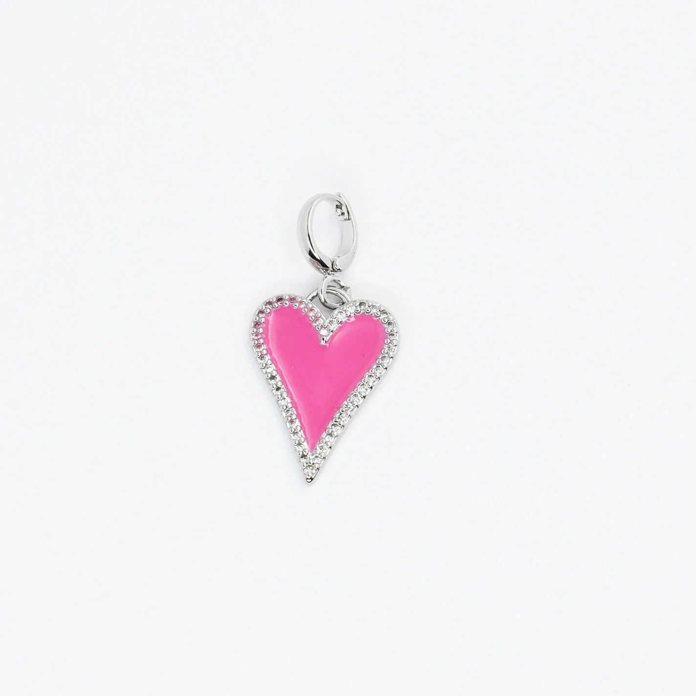 TJ - Silver Heart Charm - 2 Colors