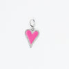 TJ - Silver Heart Charm - 2 Colors