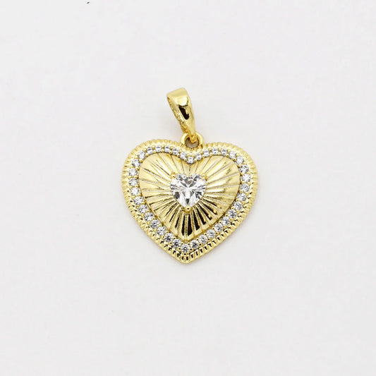 TJ - Cutest Heart Crystal Charm