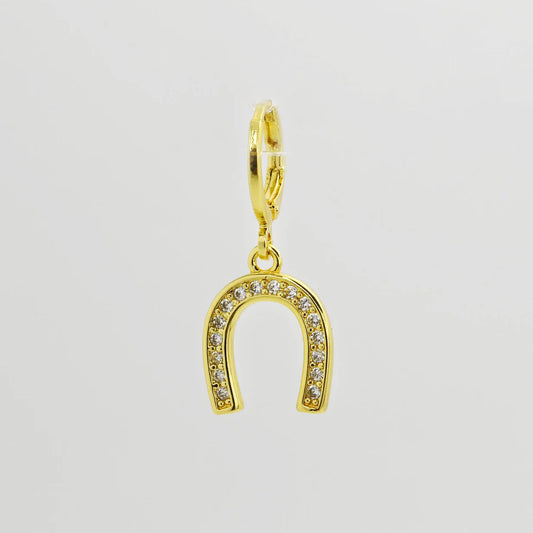 TJ - Glam Horseshoe Charm