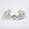 18 Kt Plated Flower Cuff - 2 Colors