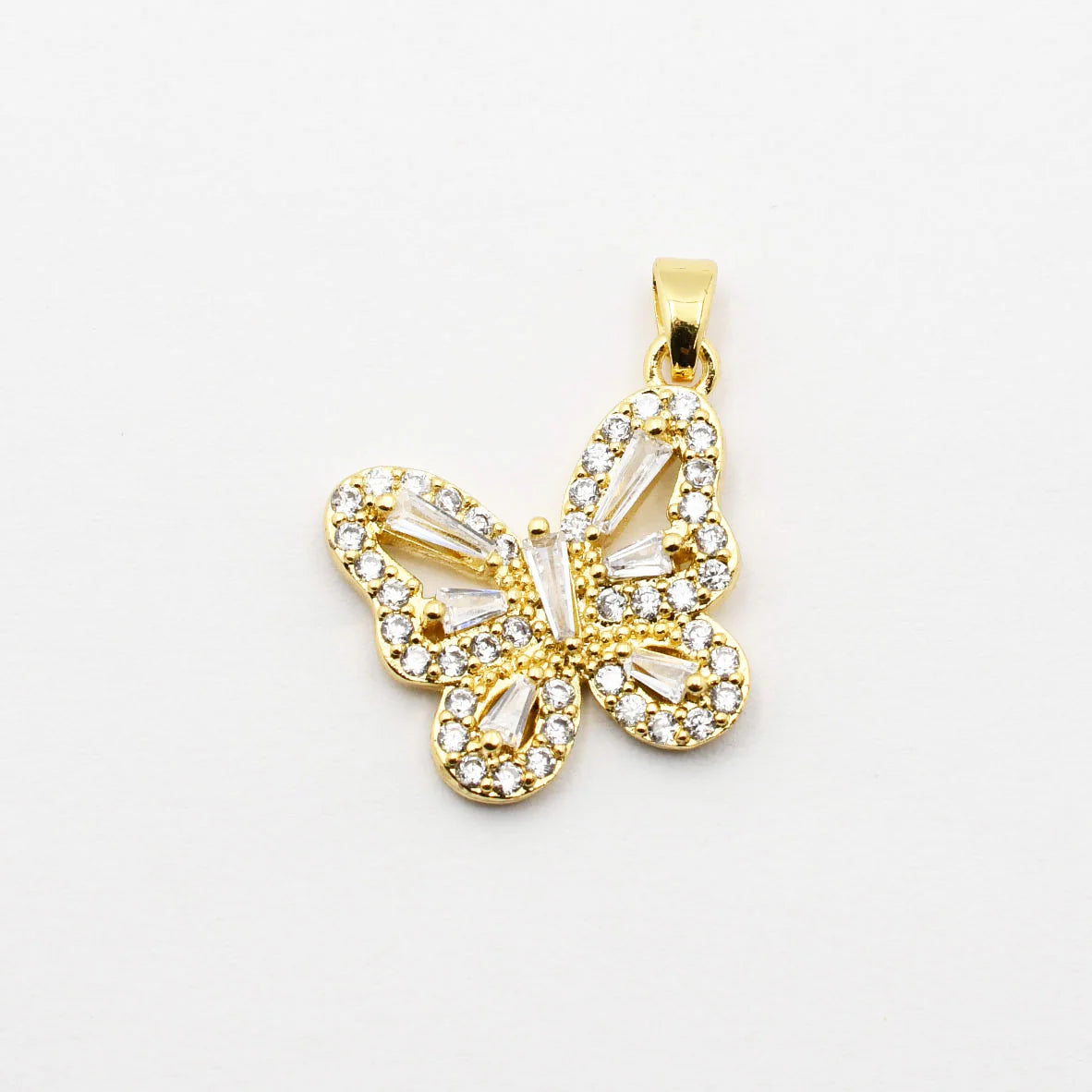 TJ - Crystal Butterfly Charm