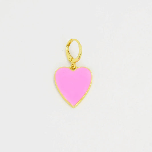 TJ - Pink Small Heart Charm