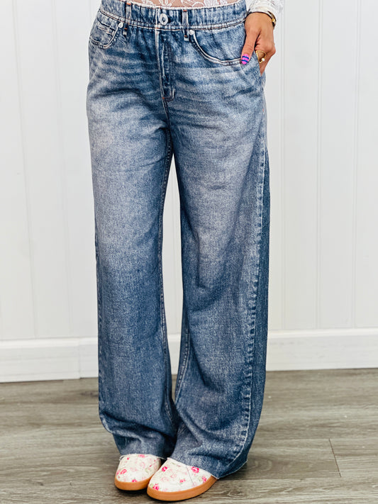 Coming In Hot Illusion High Rise Pants (Reg. & Plus)