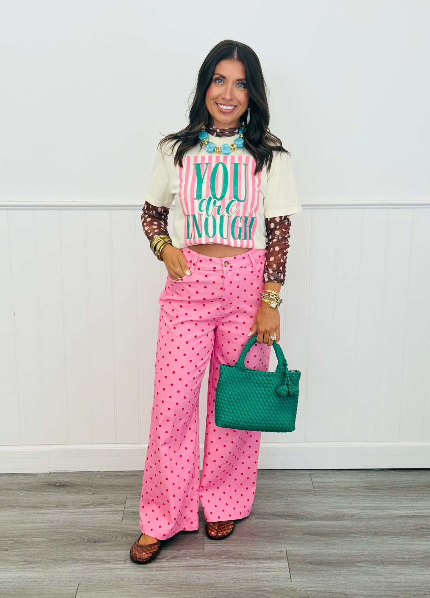 You Are Enough Graphic Tee (Reg. and Plus)