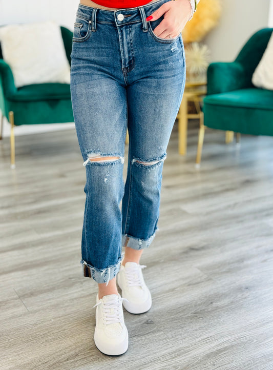 Have It Your Way Distressed Jeans (Reg & Plus)