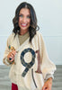 Oli & Hali Natural Patchwork Button Down Cardigan (Reg.)