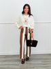 White Teddy Bear Sweater (Reg)
