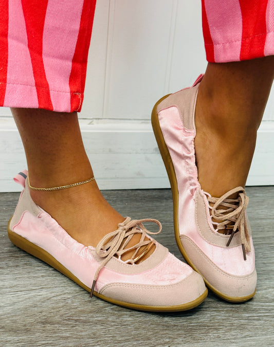 Pink Perfect Balance Ballet Sneakers