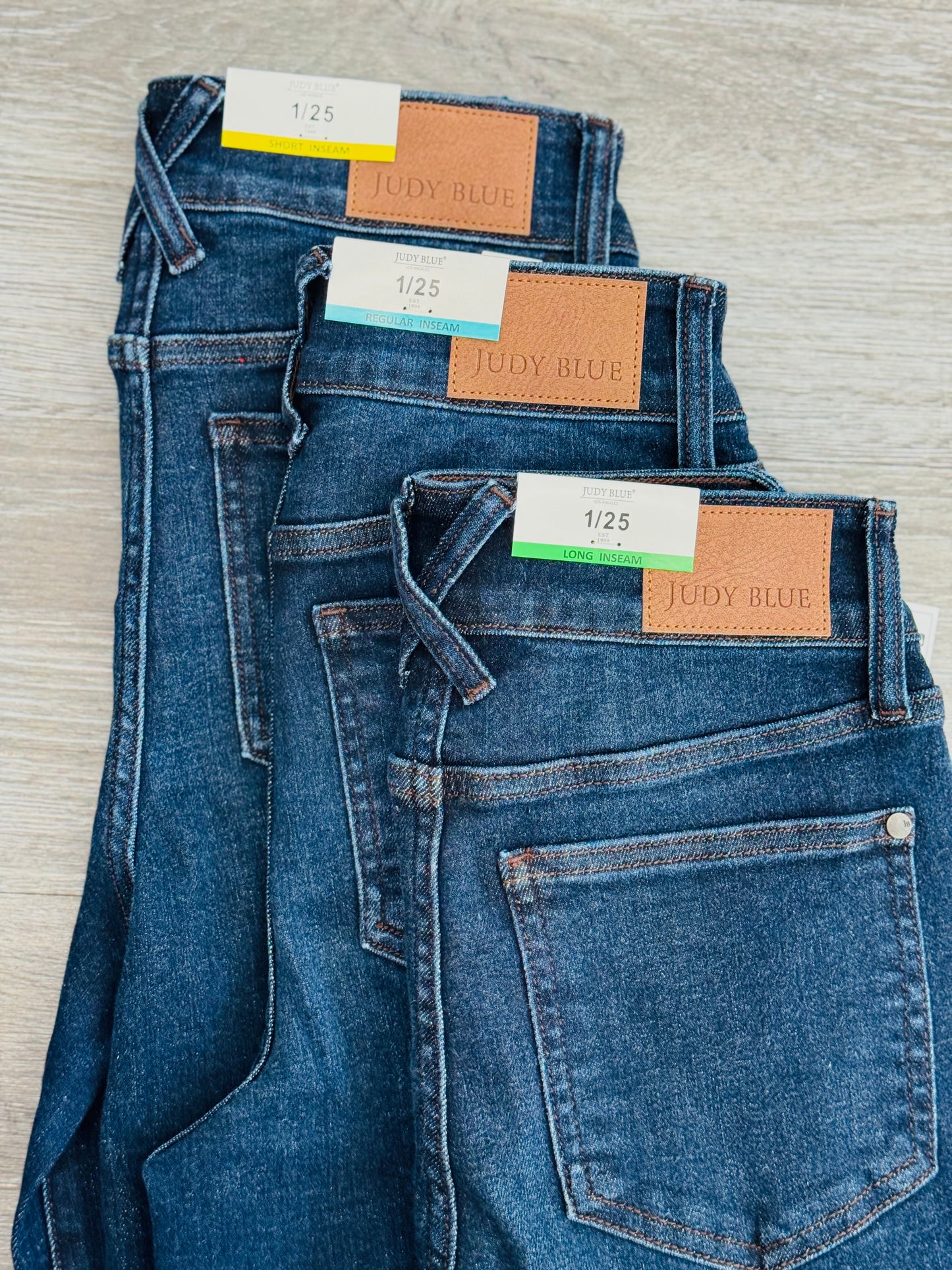 Judy Blue Tallulah Trouser Wide Leg Jeans (Reg. and Plus) - 3 Length