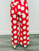 Red Big Polka Dots Pants (Reg)