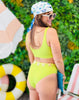 Ribbed Neon Yellow Scoop It 2-Piece (Reg.)