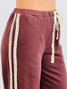 Lace Side Stripe Terry Sweatpants (Reg.)-2 Colors