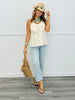 Bow Front Textured Cami Top (Reg.) - 2 Colors