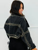 Denim Studded Bolero Shrug Jacket (Reg.) - 2 Colors