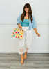 Satin Puff Capri Lounge Pants (Reg & Plus) - 2 Colors