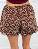 Brown/Beige Dotted Shorts (Reg.)