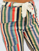 Multi Stripes String Barrel Pants (Reg.)