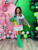 Queen Of Sparkles Licensed Yellow Brick Road to Oz Button Up Cardigan (Reg. and Plus)