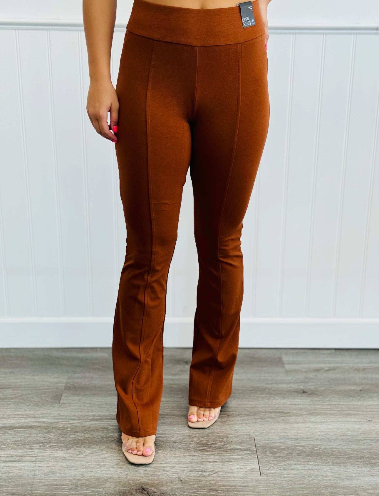 Dear Scarlett Rust Magic High Waist Pants (Reg. & Plus)