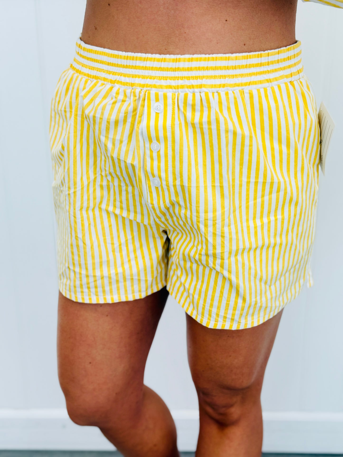Striped Boxer Shorts (Reg.)-2 Colors