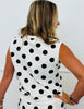 Monroe Polka Dot Sleeveless Top & Skort Set (Reg.) - 4 Colors
