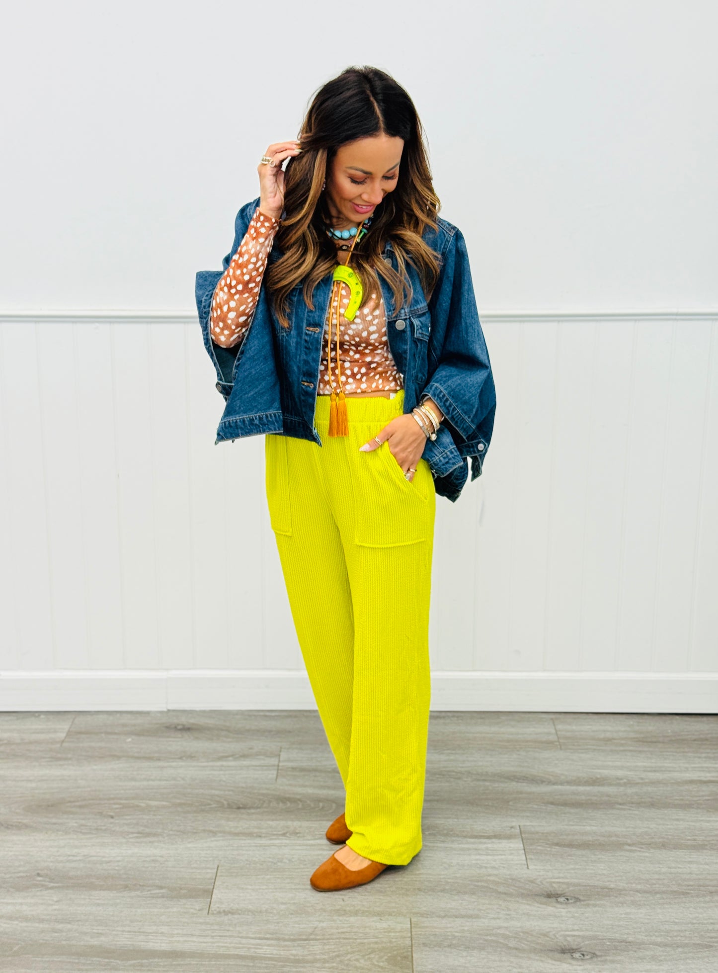 Ribbed Pocket Pants (Reg. and Plus) - 9 Colors