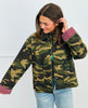 Camouflage Contrast Quilted Jacket (Reg.)