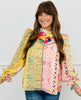 Eyelet Ruffled Neck Baroque Blouse (Reg.) - 2 Colors