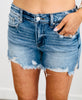 Risen A Touch Of Edge Distressed Shorts (Reg & Plus)