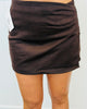 Ruched Side Wrap Mini Skort (Reg.) - 5 Colors