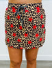 Wild Star Leopard Skort (Reg. and Plus)