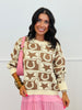 Western Theme Oversized Sweatshirt (Reg.)
