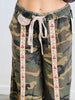 POL Olive Camo Floral Trim Baggy Pants (Reg.)