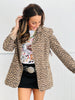 Leopard Print Blazer (Reg.)