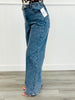 Denim Studded Straight Leg Jeans (Reg.)